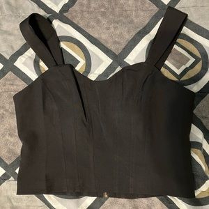 Anthropologie Sunday In Brooklyn Ponte Corset Top